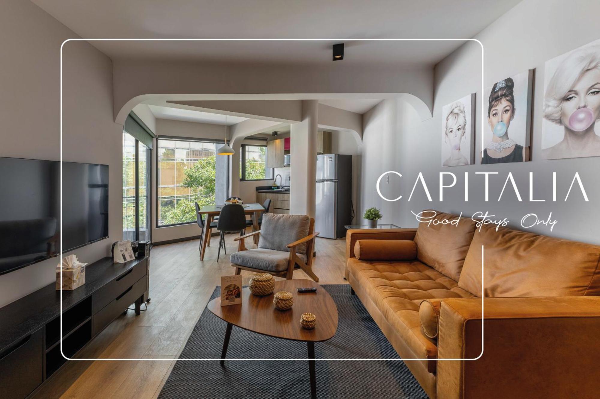 Capitalia - Apartments - Jose Marti เม็กซิโกซิตี้ ภายนอก รูปภาพ